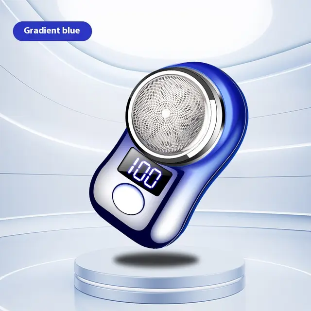 Men's Electric Shaver Car Charger Gradient Blue - Shop at LoveMi