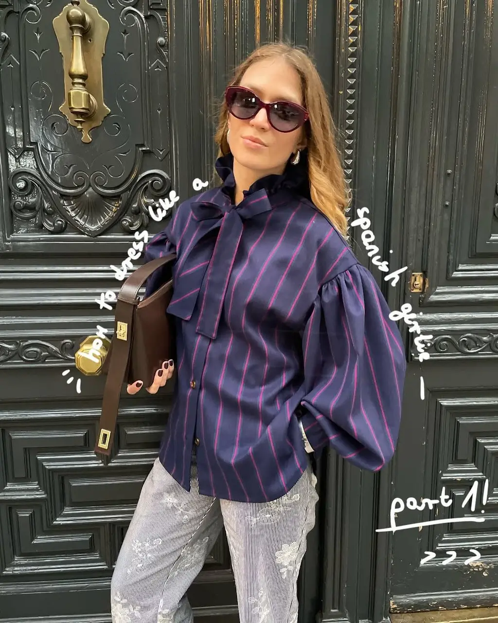 Women's Shirt Comfortable Striped Contrast Color Top - Contrast Color Striped Shirt