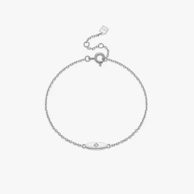 High grade 925 Sterling Silver Bracelet For Women New Unique Design Platinum - Shop at LoveMi