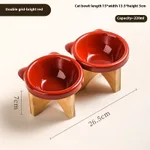 Double Grid Bright Red