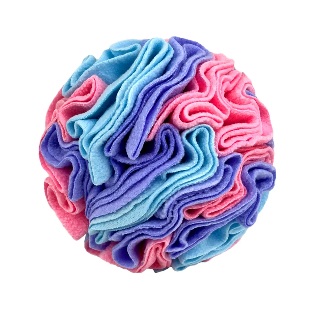 Pet Sniffing Toy Ball Molars Colorful Ball Training Puzzle Macarons - Shop at LoveMi