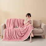 Bubble Velvet Bean Pink