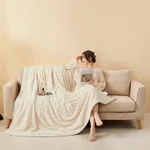 Bubble Velvet Milky White