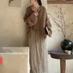 Brown Skirt