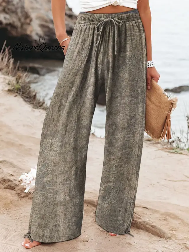 Street Casual Wide leg Sports Trousers 9Style - Shop at LoveMi