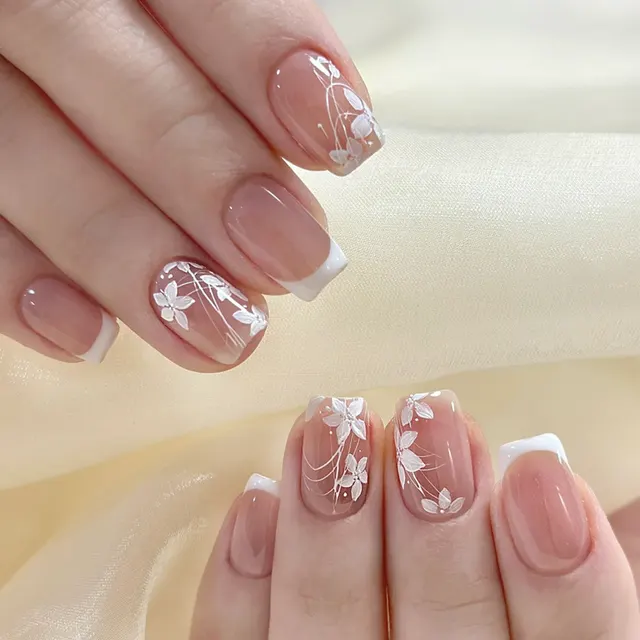 Wear Armor Simple And Short Gradient Nail Tips By1528 Colorful World - Shop at LoveMi