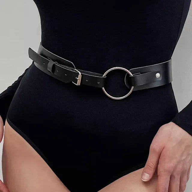 Chain Belt Nightclub Performance Props Simple Waist Chain Black - Shop at LoveMi