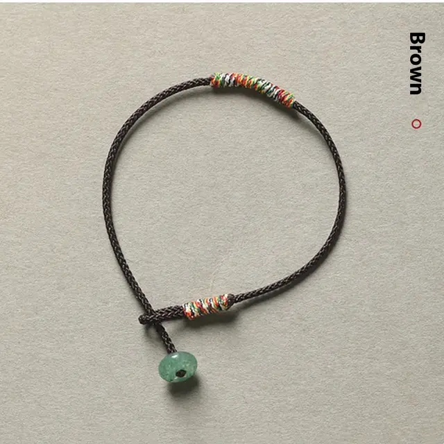 Dragon Boat Festival Colorful Rope Red Rope Bracelet Hand Woven Hand Rope Style 2 - Shop at LoveMi