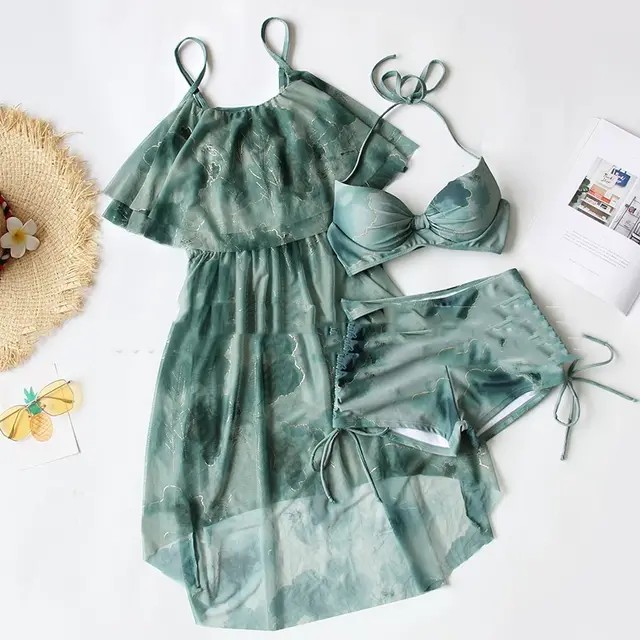 Women's Beach Dress Men's Shorts Hot Spring Swimming Protection Women - Shop at LoveMi