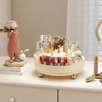 Grid Rotating Cream Color
