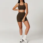 Bra Shorts Burnt Coffee