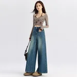 Retro Blue Trousers