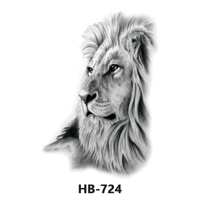 Rose Animal Dark Scar Covering Tattoo Sticker Hb724 - Shop at LoveMi