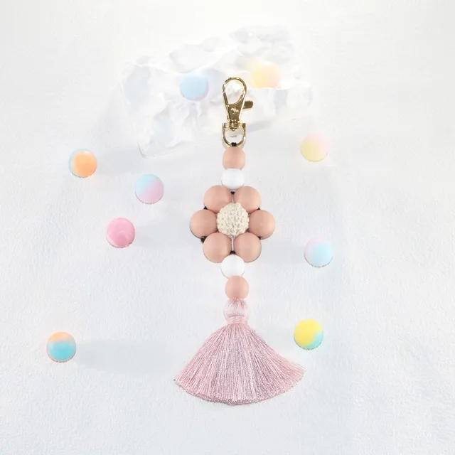 Creative Silicone Tassel Key Chain 2 Style - Shop at LoveMi