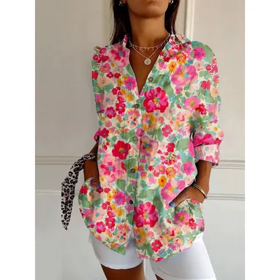 Summer European And American Trendy Long Sleeve Shirt Ypm934 21 M - Shop at LoveMi