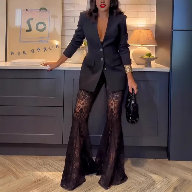 Spring And Autumn New Fashion Long Sleeve Suit One Set - Shop at LoveMi