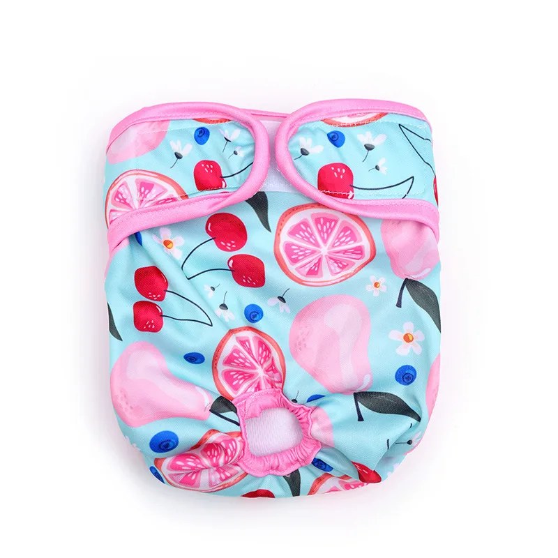 Fashion Printed Pet Supplies Menstrual Panties Cherry - Shop at LoveMi