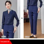 Dark Blue Shirt And Blue Pants