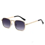 Gold Frame Gradient Gray