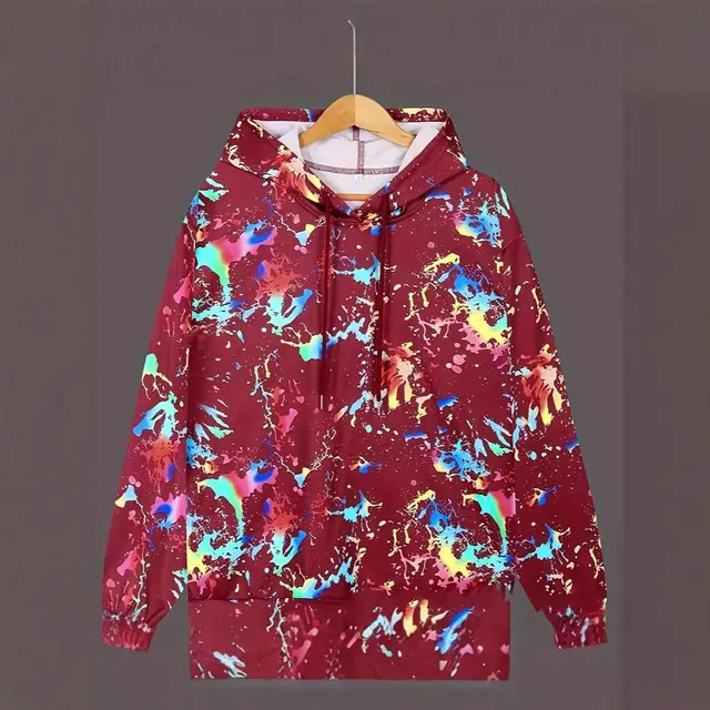 Women's Color Printing Hooded Sweatshirt Hcn663 - Shop at LoveMi