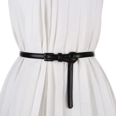 Simple All match Fashion Decoration With Skirt Suit Pants Belt Black - Shop at LoveMi