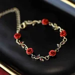 Rose Flower Bracelet