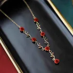 Rose Flower Necklace