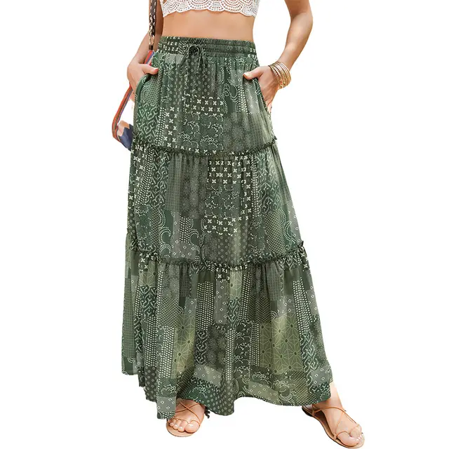 Loose Casual High Waist Dress For Women Lc65608 309 - Shop at LoveMi