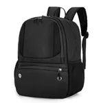 School Bag Sports Basketball Football Training Backpack - Black
