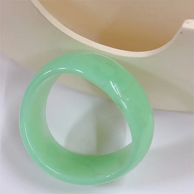 Macaron Colored Resin Shaped Geometric Bracelet Green - Shop at LoveMi