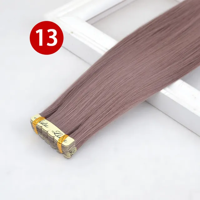 Seamless Hair Extension Highlight Color Hair Extension 13 Colors 1 Piece - Shop at LoveMi