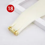 Seamless Hair Extension Highlight Color Hair Extension - 18 Colors 1 Piece - View 1