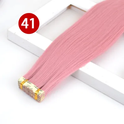 Seamless Hair Extension Highlight Color Hair Extension 41 Colors 1 Piece - Shop at LoveMi