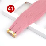 Seamless Hair Extension Highlight Color Hair Extension - 41 Colors 1 Piece - View 1