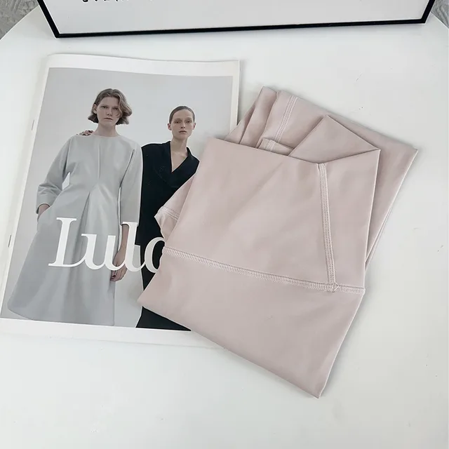 Hip Lifting Peach Stretch Skinny Running Fitness Pants Pink Coffee Color - Shop at LoveMi