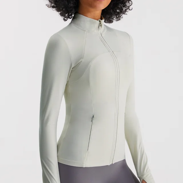 Women's Brushed Skinny Yoga Clothes Top Tan Gray Green - Shop at LoveMi