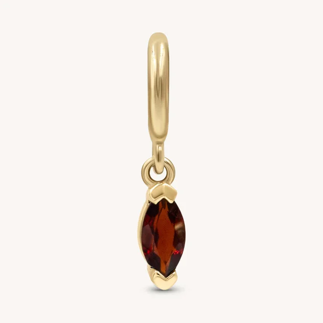 Classic Elements Diy 12month Birthday Stone Pendant Only 1 Pendant In January - Shop at LoveMi