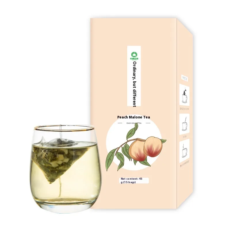 Rosy Beauty Triangle Bag Fruit Cold Tea Peach Oolong Tea - Shop at LoveMi