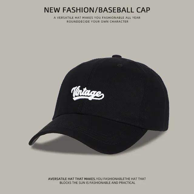 Women's Sun proof Embroidered Baseball Cap Black - Shop at LoveMi