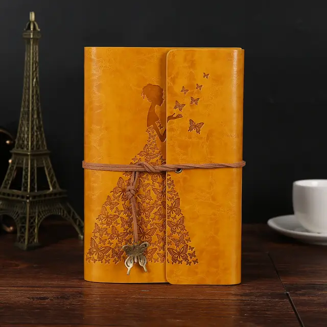 Loose leaf Portable Retro Kraft Paper Notepad A6 - Shop at LoveMi
