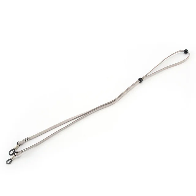 Glasses Anti separation Rope Sports Adjustable Chamois Leather Flannel Gray - Shop at LoveMi