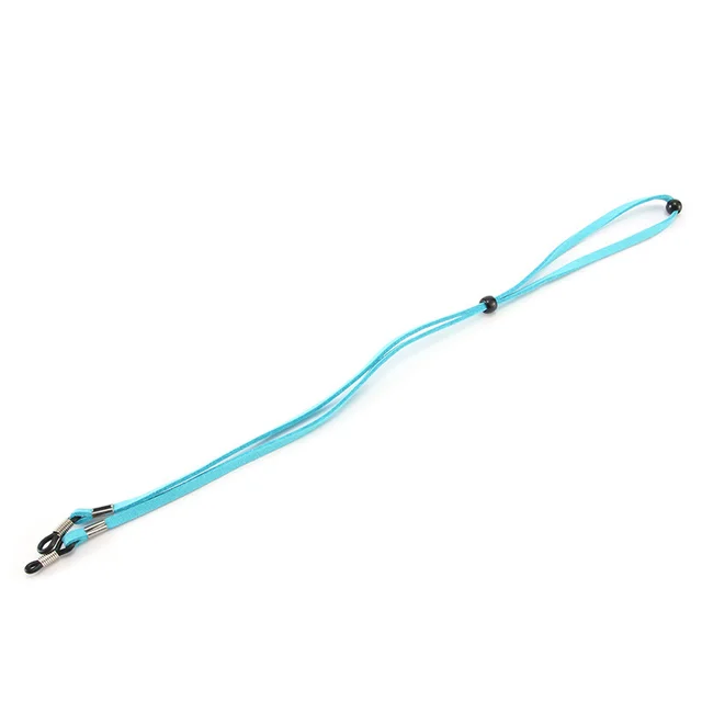 Glasses Anti separation Rope Sports Adjustable Chamois Leather Flannel Sky Blue - Shop at LoveMi