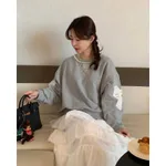Fashion Graceful Bow Design Sweater - Gray