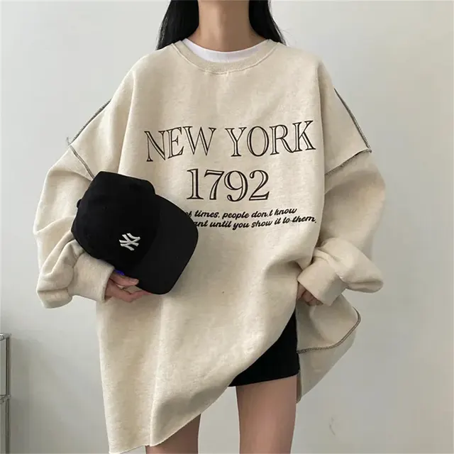 Women's Round Neck Cashmere Sweater Autumn And Winter Gray Thin - Shop at LoveMi