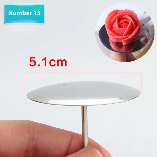 Stainless Steel Cake Piping Nail Decorating Needle No 13 - Shop at LoveMi
