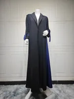 navy blue with blue accents
