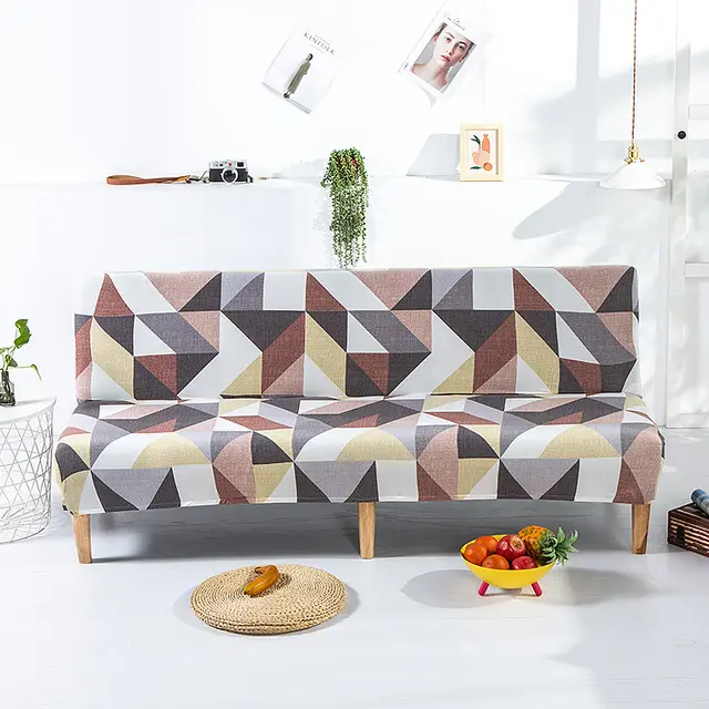 Stretch Folding Sofa Without Armrest Fitted Sheet Bedspread Pattern - Shop at LoveMi