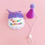 Purple Bib Hat
