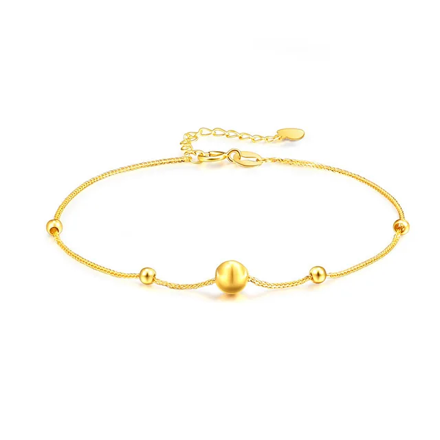 Fashion Golden Cat Eye Bead Bracelet For Women Gold - Shop at LoveMi