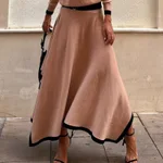 Dark Brown Skirt